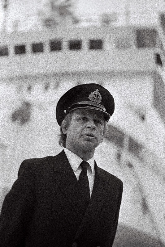 Mootorlaeva "Georg Ots" teine tüürimees Enno Silm.