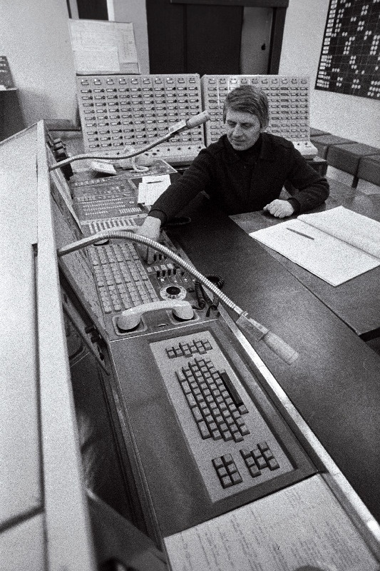 Tootmiskoondise "Eesti Põlevkivi" "Estonia" kaevanduse mäeinsener Vladimir Levašov.