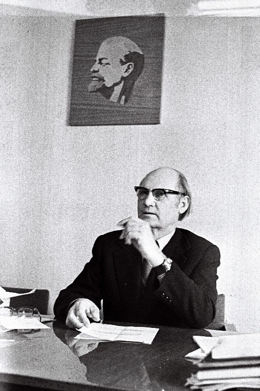 EKP Keskkomitee Partei Ajaloo Instituudi direktor, professor Aleksandr Panksejev.