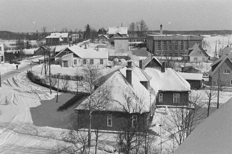 Vaade Avinurme elumajadele.