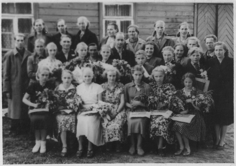 Kiuma kooli lõpetajad 1957