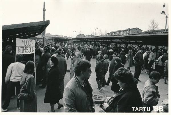 Vanakraamiturg Tartus 1988a.