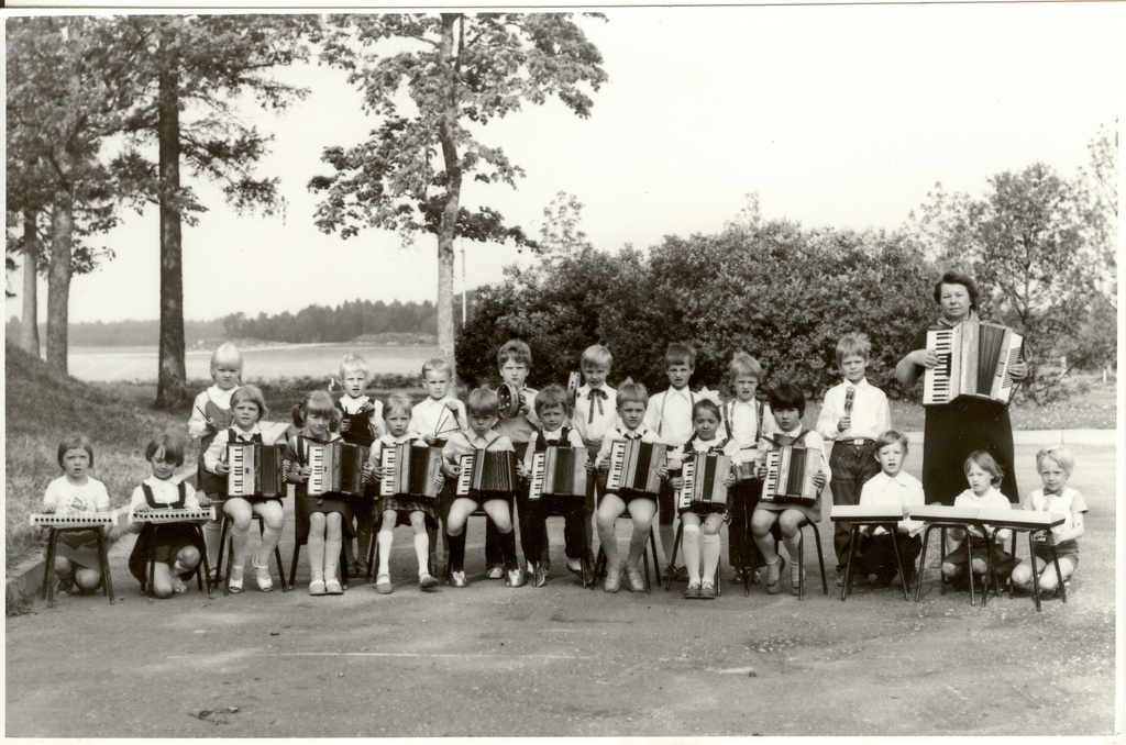 foto, 0-klassi õpilased