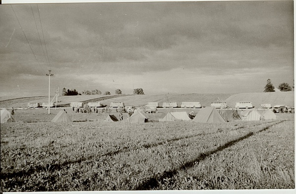 foto, ELKS-i kokkutulekust osavõtjate laager Väätsal 25.-26.juulil 1987.a.