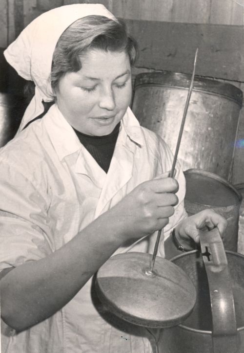 Lüpsja Aino Nurm