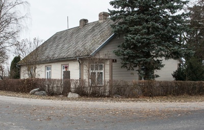 foto, Paide RTK endine Väätsa kauplus 1984.a. rephoto