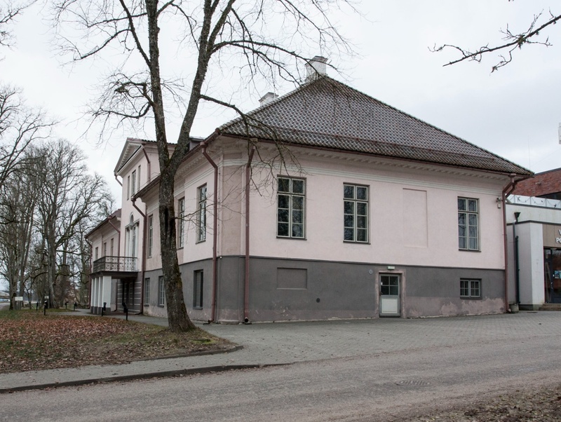 klaasnegatiiv, Väätsa algkool (mõis) 1931.a. rephoto