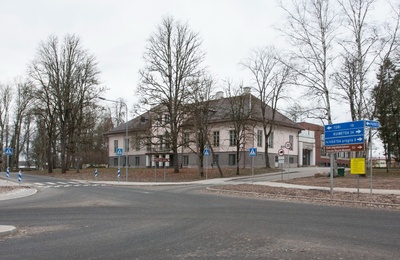 negatiiv, Väätsa mõisahoone 1970-ndatel a. rephoto