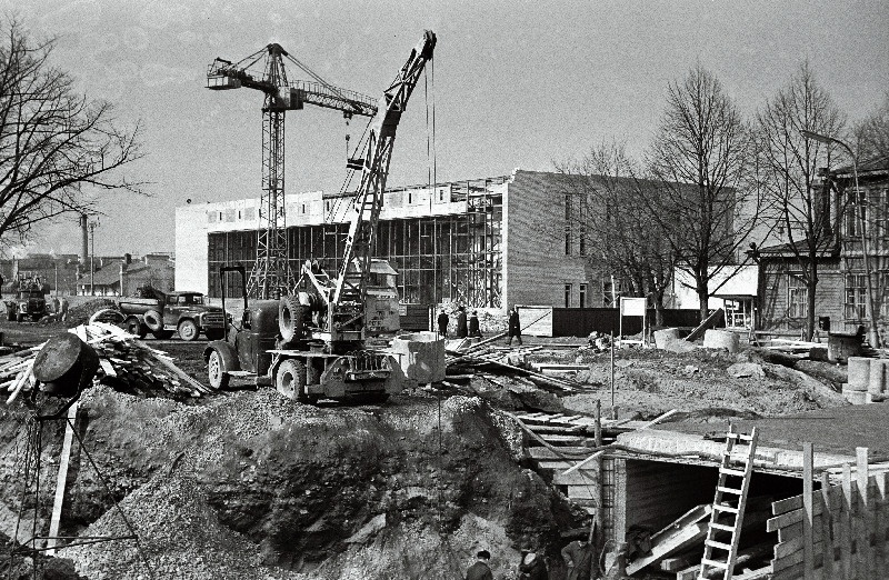 Balti jaama rekonstrueerimistööd.