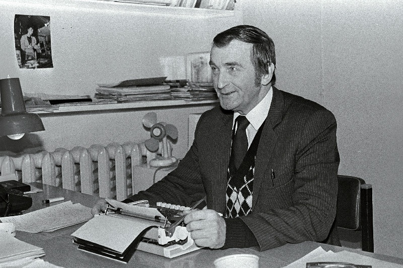 Ilmar Tamm "Valdeku" kaupluse juhataja.