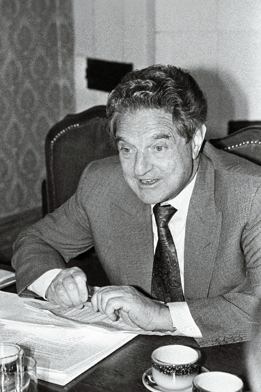 Ameerika ärimees Georg Soros.