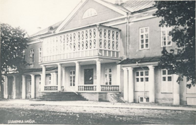 Foto.Läänemaa haigla. XX saj. algul.