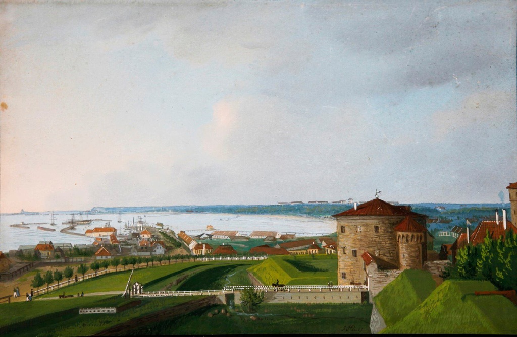 Hau-Gate - View of the Great Beach Gate, Reval
