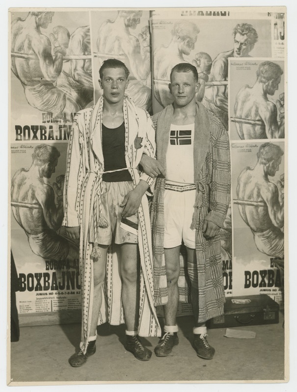 Poksijad Roman Kuura ja Johanson Euroopa meistrivõistlustel