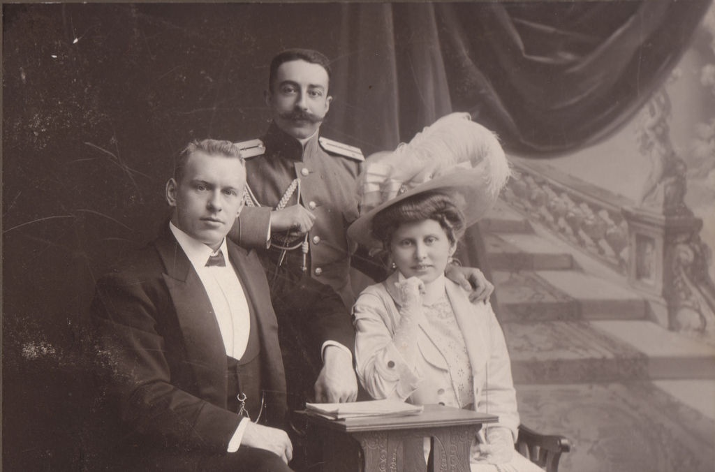 Georg Lurich õe ja õemehega