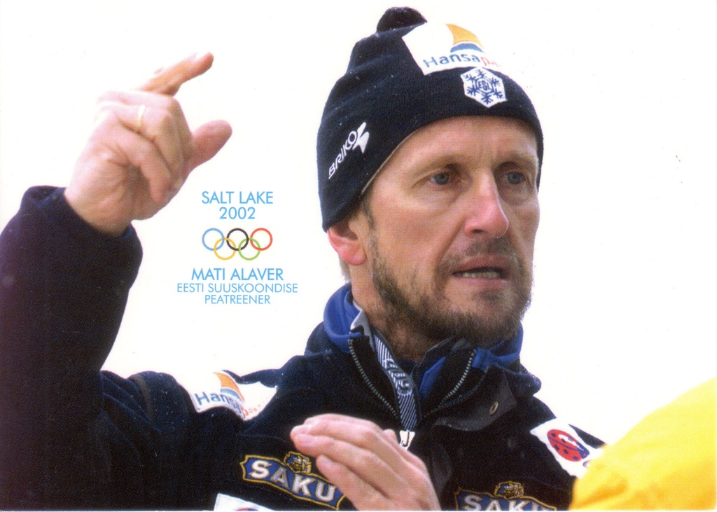 Postkaart: suusakoondise peatreener Mati Alaver