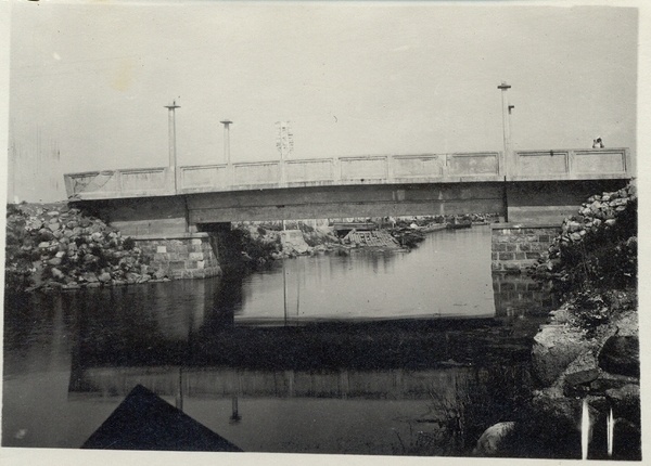 Foto Pihkva tänava sild Mustvee linnas ca 1950