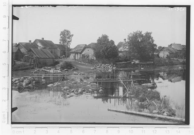 Mustvee jõgi, kalatõkked pahemal kaldal, 1921