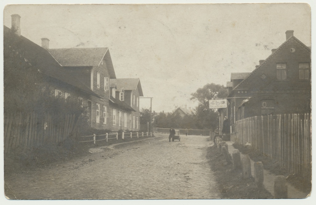 foto, Viljandimaa, Suure-Jaani, Köleri tn, koolimaja, u 1920