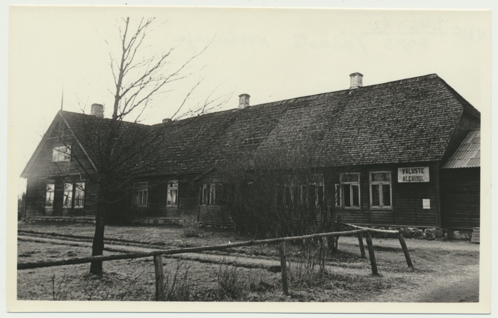 foto, Viljandimaa, Väluste algkool, 1959, foto L. Vellema