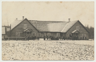 foto, Suure-Jaani khk, Tääksi, Tillu-Reinu algkooli maja, u 1920  duplicate photo