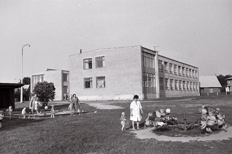 Viljandi lastepäevakodu välisvaade.