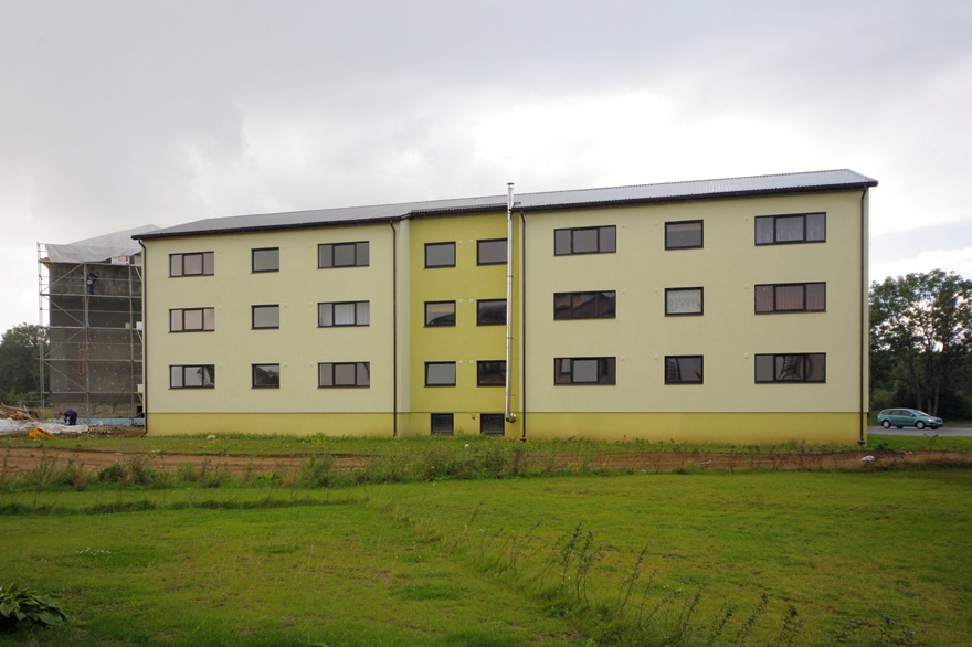 Korterelamud Murastes, vaade hoonele. Arhitekt Heli Sööt