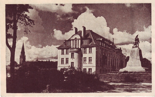 postkaart, Viljandi, Eesti Panga maja