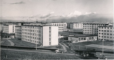 Photo. New Mustamäe residential district in Tallinn.  duplicate photo