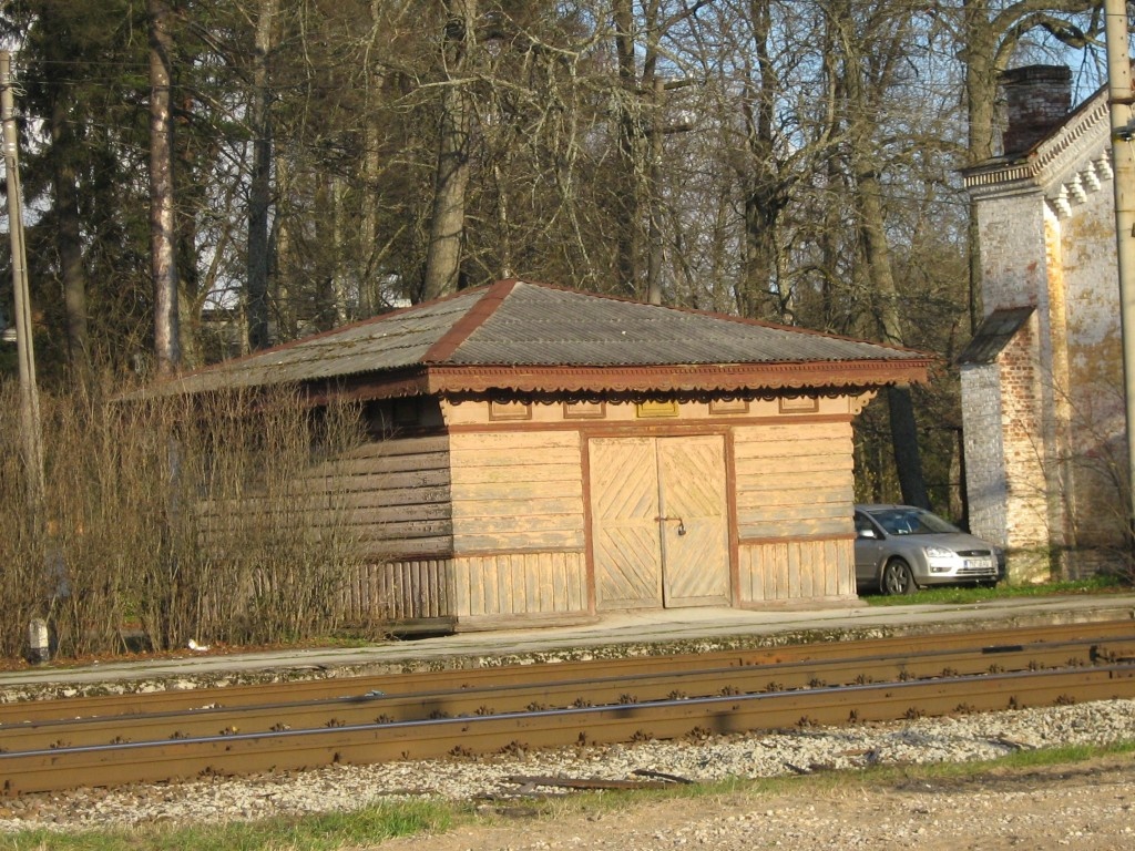 Aegviidu station warehouse, 1870.