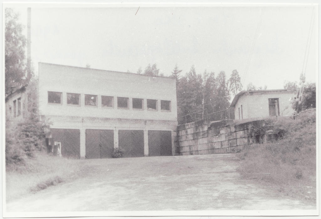 Aegviidu tuletõrjeauto garaaž, 1996.a.