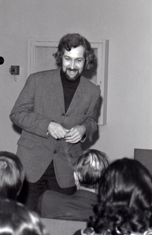 Kirjanik Jaan Kaplinski.