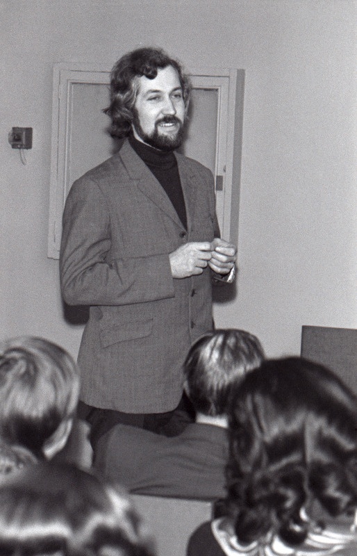 Kirjanik Jaan Kaplinski.