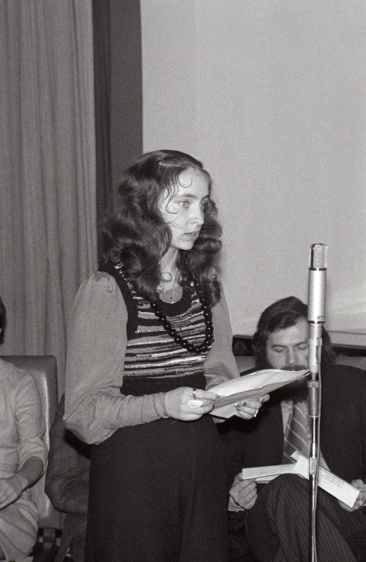 Luuletaja Lehte Hainsalu.