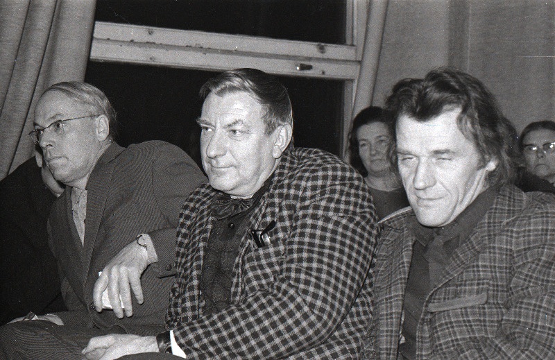 Vasakult 1. Lennart Meri, 3. Heino Väli.
