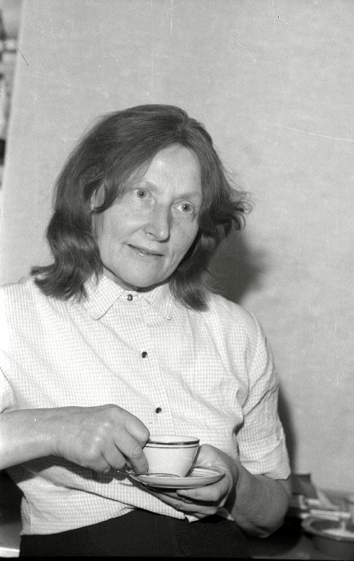 Kirjanik Minni Nurme.