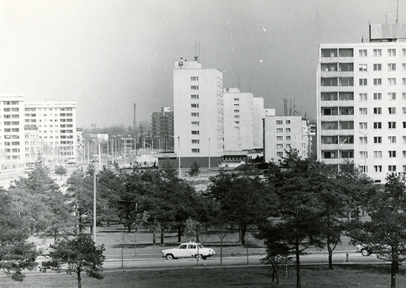 Mustamäe residential district, view