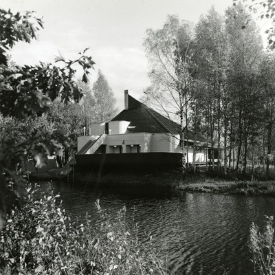 Linda kolhoosi saun Kobelas, vaade. Arhitekt Toomas Rein  similar photo