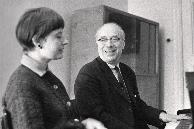 NSV Liidu rahvakunstnik helilooja Eugen Kapp.