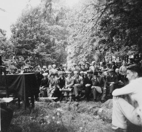 Kartulikasvatajate päevast osavõtjad Arknal