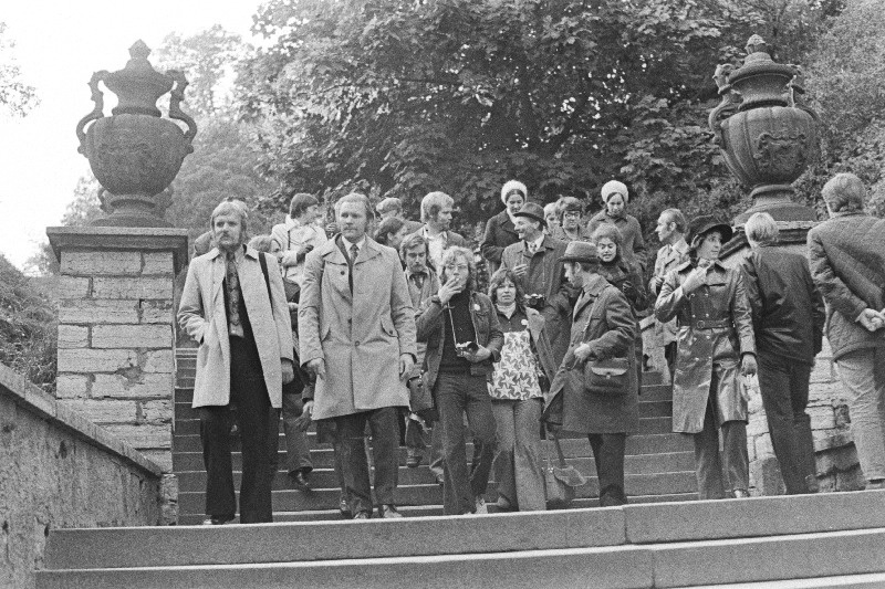 Soome fotoamatöörid Tallinnaga tutvumas.