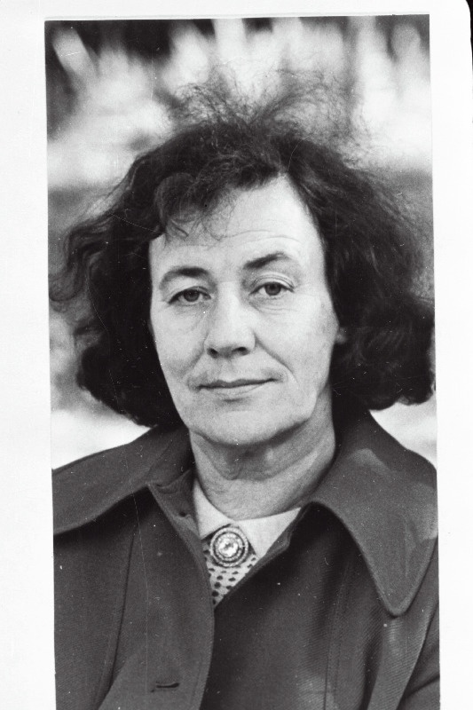 Poetess Debora Vaarandi.