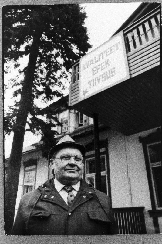 Eesti Põllumajanduse Akadeemia Ülenurme Õppe-Katsemajandi direktor Kalju Roosve.