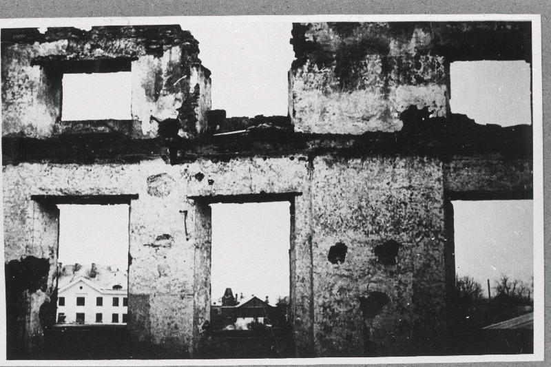Narva Raekoja varemed.