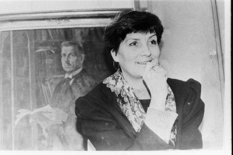 Eesti Valguskandjate Ühingu esinaine Westholmi Gümnaasiumi inglise keele õpetaja Krista-Merike Sprenk.