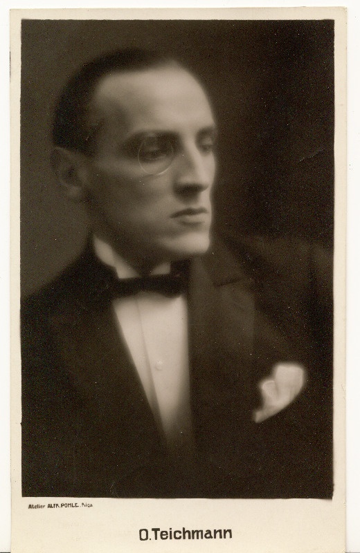 Otto Teichmann salongtantsija Riiast.