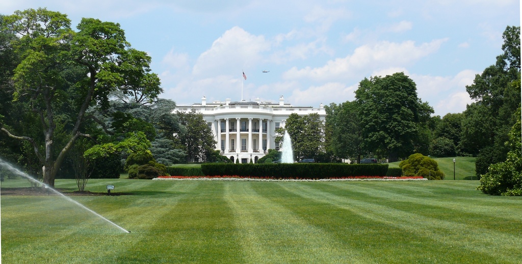 White House 01 - South facade of the White House, Washington DC.
The White House is the official residence and principal workplace of the President of the United States. Located at 1600 Pennsylvania Avenue NW in Washington, D.C.