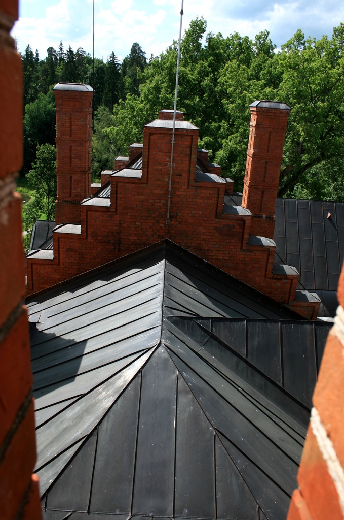 Sangaste manor, roof - Sangaste manor.