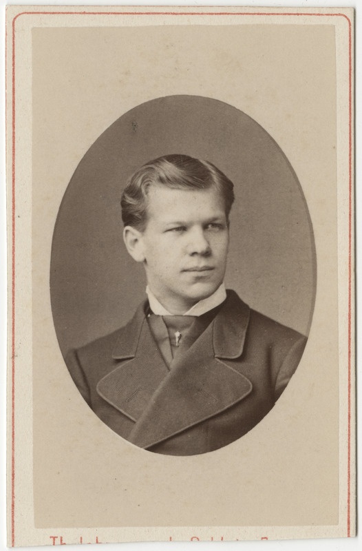 Korporatsiooni "Livonia" liige George von Gersdorff, portreefoto