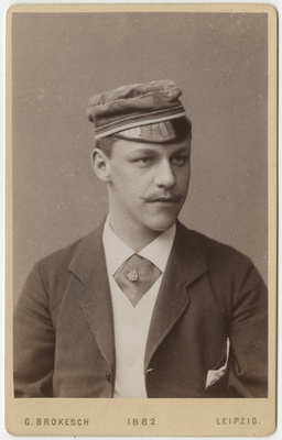 Korporatsiooni "Livonia" liige parun Friedrich Schoultz von Ascheraden, portreefoto  duplicate photo
